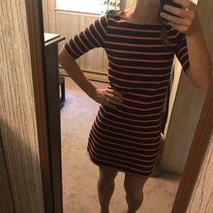 Gap striped knit dress